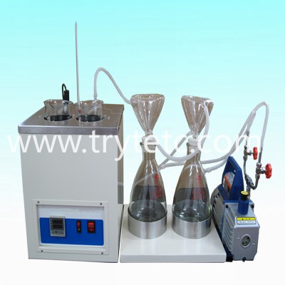 Mechanical impurities tester for petroleum products and additives