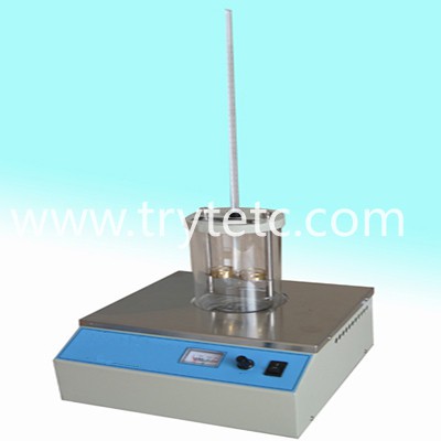 Pitch softening point tester