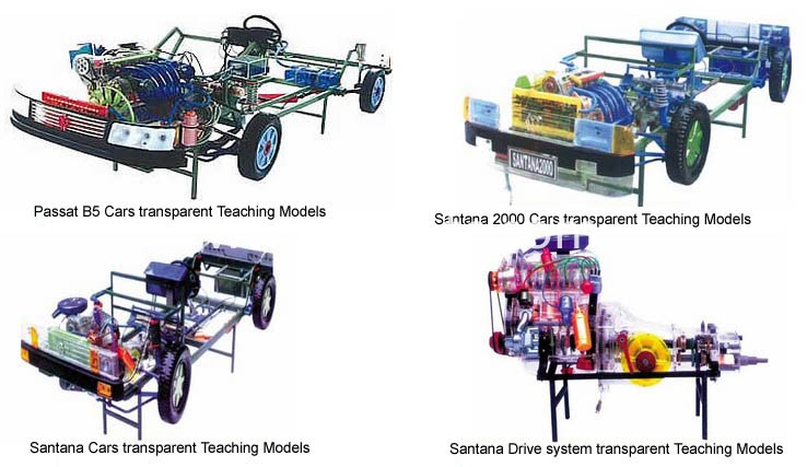 TR-DM-02 Vehicle teaching models, vehicle teaching equipments, transparent vehicle teaching models